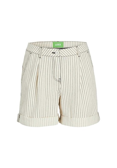 Jjxx Jxmaddy Rlx Ctn Mw Shorts Beyaz Kadın Uzun Kollu Gömlek 000000000102237797 Beyaz