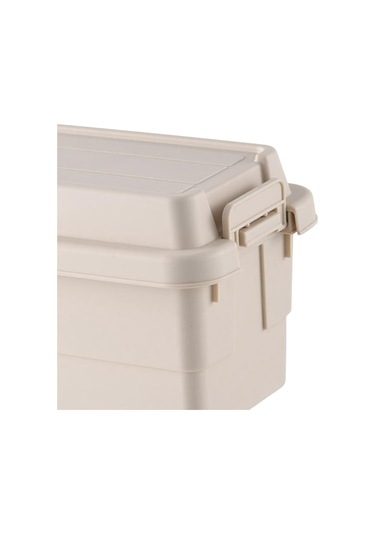 Suntek Açık Saklama Kutusu Kamp Seyahat Yürüyüş Bej Bej