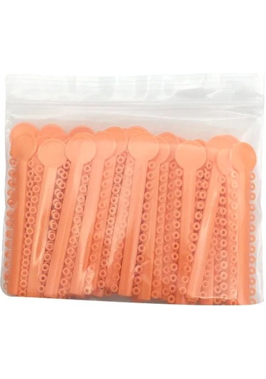 40 Adet/torba Diş Elastik Ligatür Bağları Ortodonti Lastik Bantlar Parantez Parantez İçin 40 Renk İsteğe Bağlı 3