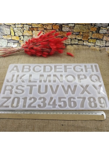 Çoklu Harf Reçine Epoksi Kalıbı - 220