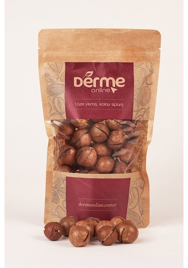 Kabuklu Kavrulmuş Makademya Fındığı 500 Gram 500 G