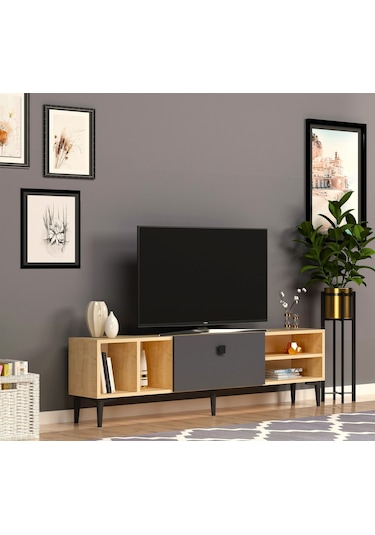 Sole Tv Ünitesi Safirmeşe Antrasit