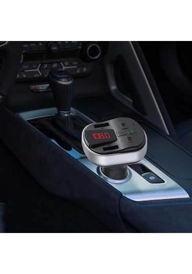 Space24 Sp121 Araç İçi Fm Transmitter Siyah