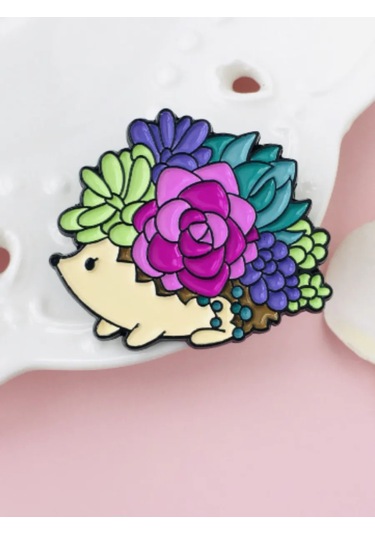 Proshik Bros Enjek Oymalı Rozet 376628238 Yeşil