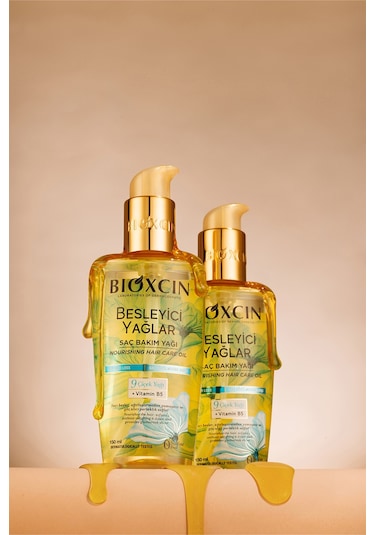 Bioxcin Besleyici Yağlar Saç Bakım Yağı 150 ml - Sülfatsız. Kuru Ve Yıpranmış Saçlar Saç Dökülme Karşıtı
