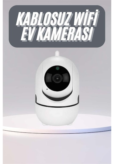 360 Full Hd Akıllı Kamera Hareket Sensörlü Wifi Kamera Çocuk Güvenlik Kamerası