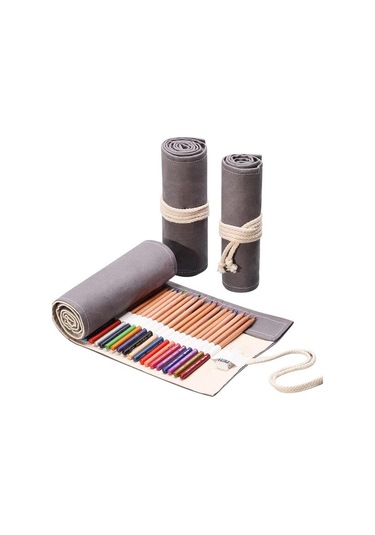 Agoodshop Kanvas Kalem Rulo Sarma - 48 Yuva 3bp-yeşil