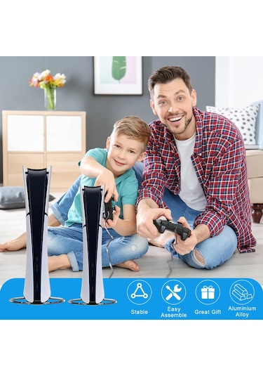 Ps5 Ayak Video Oyunları Aksesuarları Standı Ps5 Slim Ve Ps5 Pro