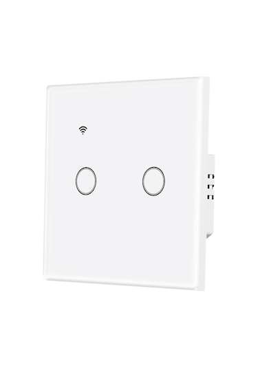 Suofeng Tuya Akıllı Wi-fi Anahtarı: Ses Kontrolü, Zamanlayıcı Ve Uzaktan Yönetim İle Ev Otomasyonu Beyaz