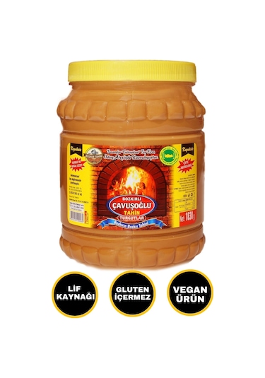 Çavuşoğlu Odun Ateşinde Çifte Kavrulmuş Kepeksiz Bozkır Tahini 1830 G