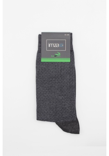 Koyu Antrasit Bambu Desenli Çorap 1060245102 Koyu Antrasit