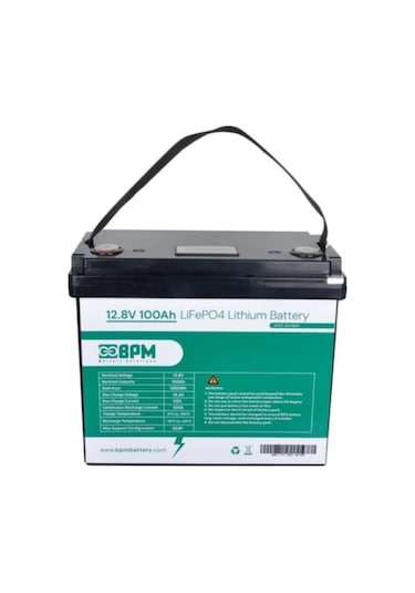 Bpm 12.8v 100ah Lifepo4 Lityum Akü