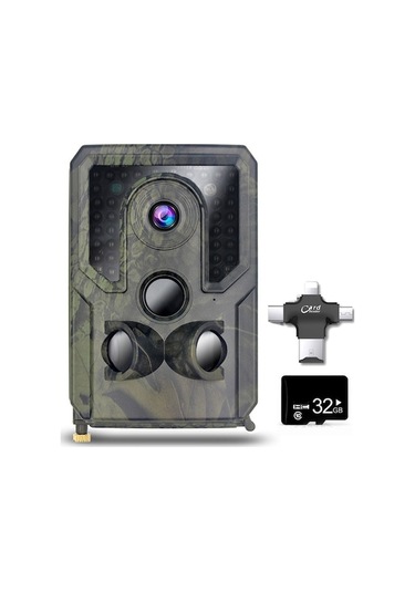 12mp 1080p Hareket Aktif Av Kamerası Kızılötesi Gece Görüşlü Açık Hava Yaban İzleme Ve İzcilik Cihazı Çok Renkli Çok Renkli