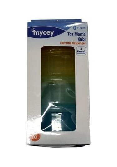 Mycey 3 Hazneli Toz Mama Kabı-9079962356310