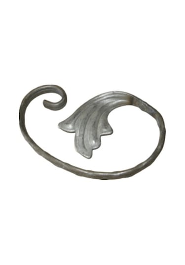 Yapraklı C Motif - Pencere - Balkon - Duvar Üstü Korkuluk-Küpeşte