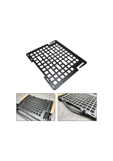 Dolıty Kamp Sandalyesi Arka Dayanağı Depolama Rafı Arkalığı Siyah Çok Renkli