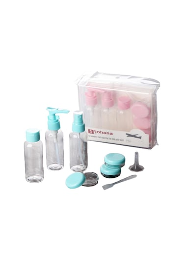 Tohana Kutulu Kozmetık Dolum Seti - Pembe