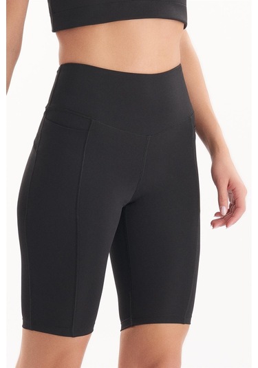 Josejuan Kadın Toparlayıcı Yüksek Bel Cep Detaylı Spor Biker Tayt 7108