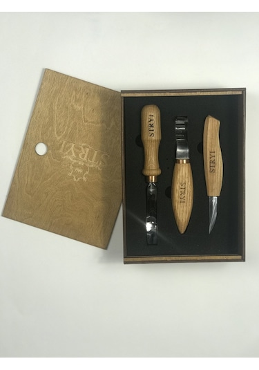 STRYI 503002 Ahşap Kuksa Oyma Seti