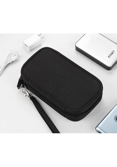 Shine Love Aksesuar Ve Kablo Saklama Çantası 164856488 Siyah