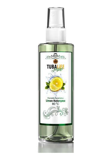 Tubalife 80 Derece Mentollü Limon Kolonyası 100 ML