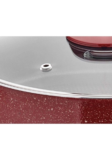 Nishev Taç Titan Granit Derin Tencere 26cm