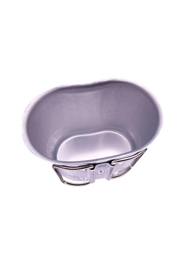 Suntek Okul Seyahat Için Kamp Tencere Fincan Lunchbox Gümüş