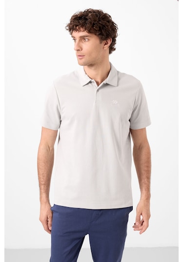 Tommylife Tommy Life Taş Basic Logolu Standart Kalıp Triko Polo Yaka Erkek T-shirt - 87748 Taş Tommylife Tommy Life Taş Basic Logolu Standart Kalıp Triko Polo Yaka Erkek T-shirt - 87748 Taş