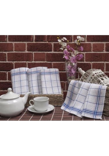 5 Li Mutfak Kurulama Bezi Alman Peçetesi 100 Pamuklu Beyaz