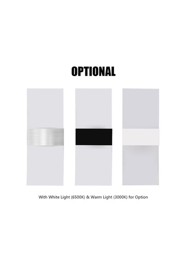 Modern Duvar Aplikleri Led Duvar Lambası 6w İç Mekan Yukarı Aşağı Koridor Aydınlatması Duvara Monte Işıklar Yatak Odası Oturma Odası Koridor Başucu Dekorasyonu Çok Renkli