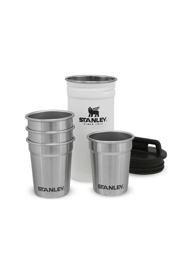 Stanley Adventure Çelik Shot Bardak Seti Beyaz