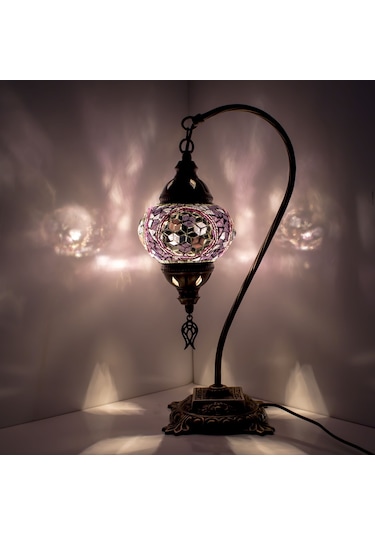 Dekoratif EL YAPIMI ÇOCUK ODASI BAŞUCU LAMBASI MOZAİK