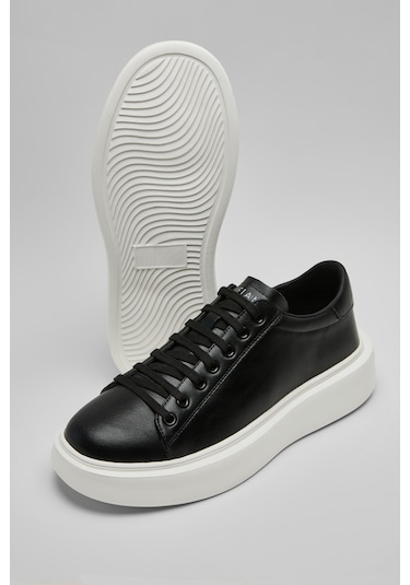 Lufian Gage Erkek Sneaker Ayakkabı Siyah Siyah 112230205100100 Siyah