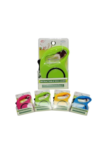 Pet Style Otomatik Tasma Çok Renkli 5 Mt