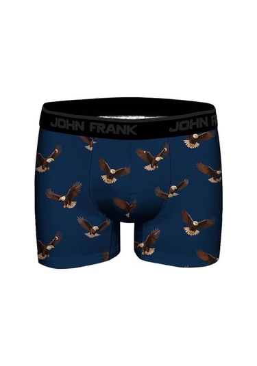 John Frank Dijital Baskılı Erkek Boxer Jfbd375-eagle Lacivert