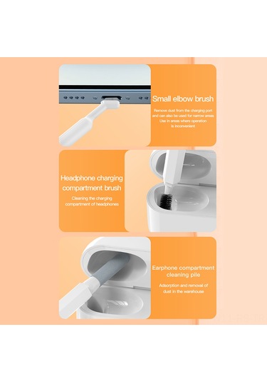 Reedark 20'li Çok Amaçlı Temizlik Seti - Klavye, Tablet, Kulaklık Ve Kamera Temizliği İçin