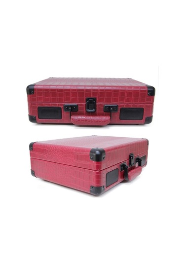 Pikap Suitcase Cr Series Bordo Elektronik Bluetooth Hoparlör Plakçalar Cw002-ch