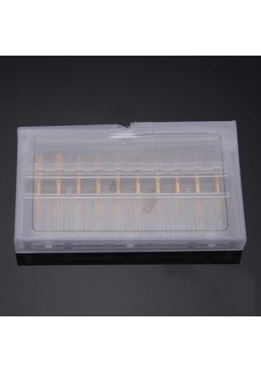 Cnc End Mill Gravür Kesici Karbür 10 Adet 0.8/3.175mm Pcb, Smt, Cnc Matkap Uç