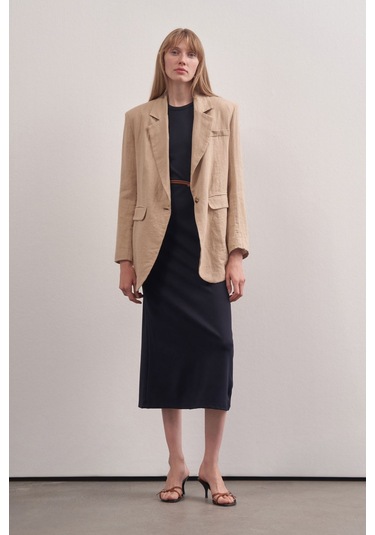 Mathilda Store Kadın Lacivert Basic Elbise Lacivert