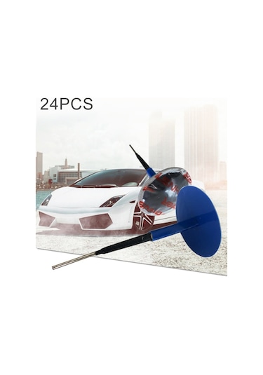 Sones 24 Adet 6mm Mantar Tırnak-lastik Filmi Lastik Soğuk Yama Filmi Kauçuk Lastik Tamir Kiti