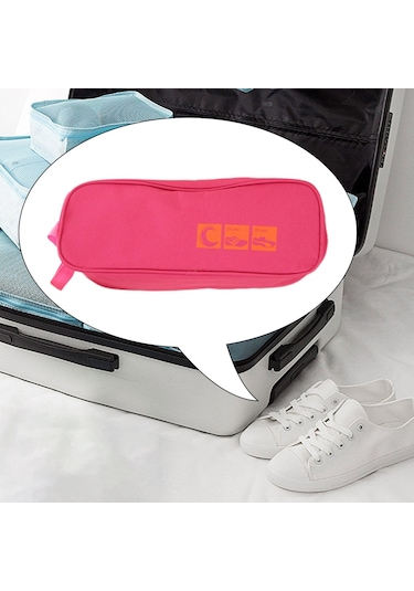 Suntek Fermuarlı Oxford Kumaş Ambalaj Için Seyahat Ayakkabı Diğer