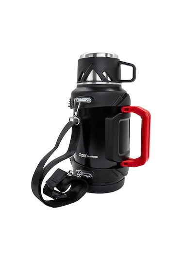 Rox Camping 1500 Kamp Termos 1.5 Lt Siyah