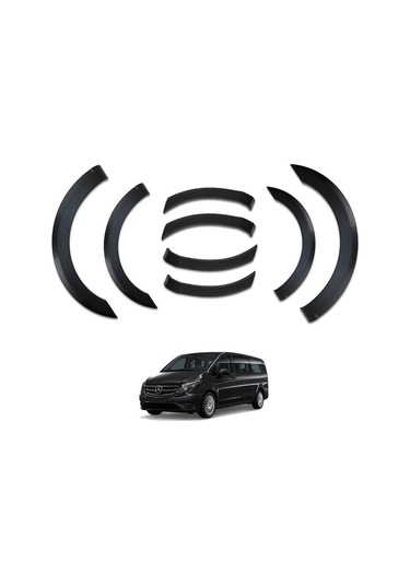 Mercedes Vito Çamurluk Koruma Dodik Seti 8 Parça 2015 Ve Üstü