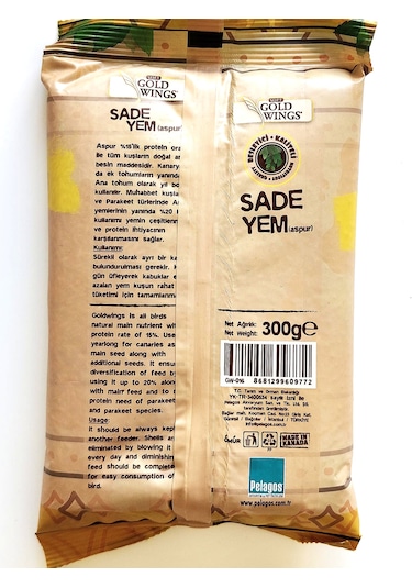 Sade Kuş Yemi 300 Gr 4'lü Fırsat Ürünü