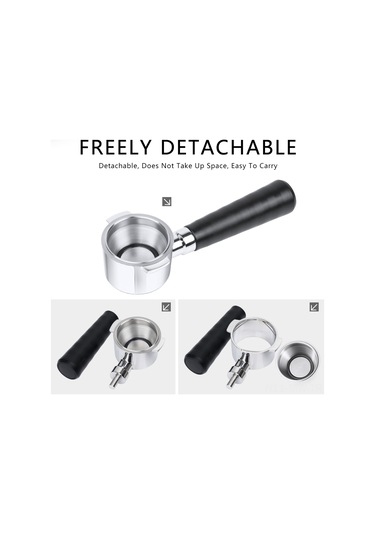 Moveevo 51mm Paslanmaz Çelik Kahve Filtresi - Ecp31.21/eco310/eco35.31 Uyumlu, Ergonomik Tutma Kolu Diğer