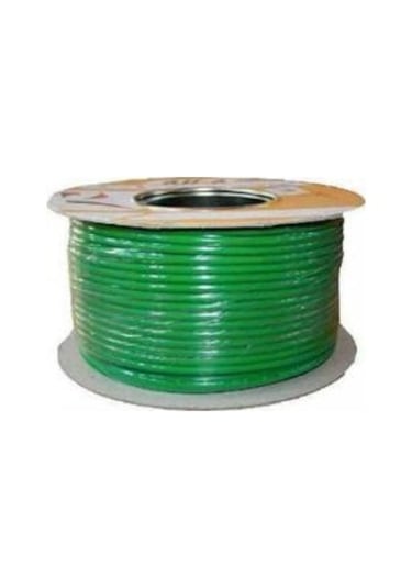 Rg6 U6 Yeşil Beyaz 100 Metre Uydu Kablosu