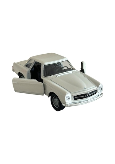 1963 Mercedes 230sl Model Araba 1:32 Ölçek 11cm Metal Diecast
