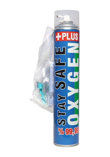 Stay Safe Oksijen Plus Oksijen Tüpü 4 x 165 G