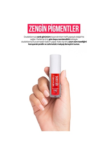 Aqua Rose Lip & Cheek Tint Mango Aromalı 6 Ml 0