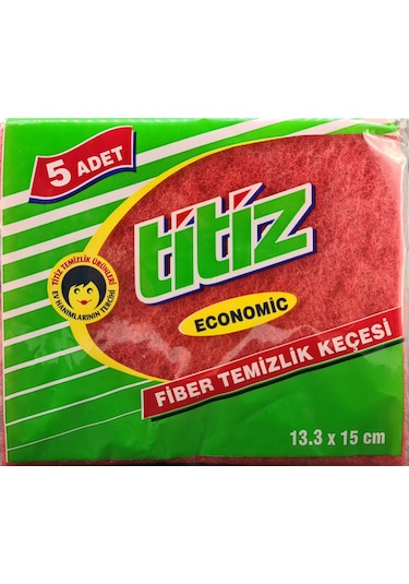 Titiz Ekonomik Fiber Temizlik Keçesi 2 x 5'li